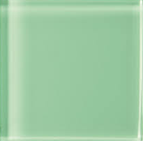 Green glass ceramic finish