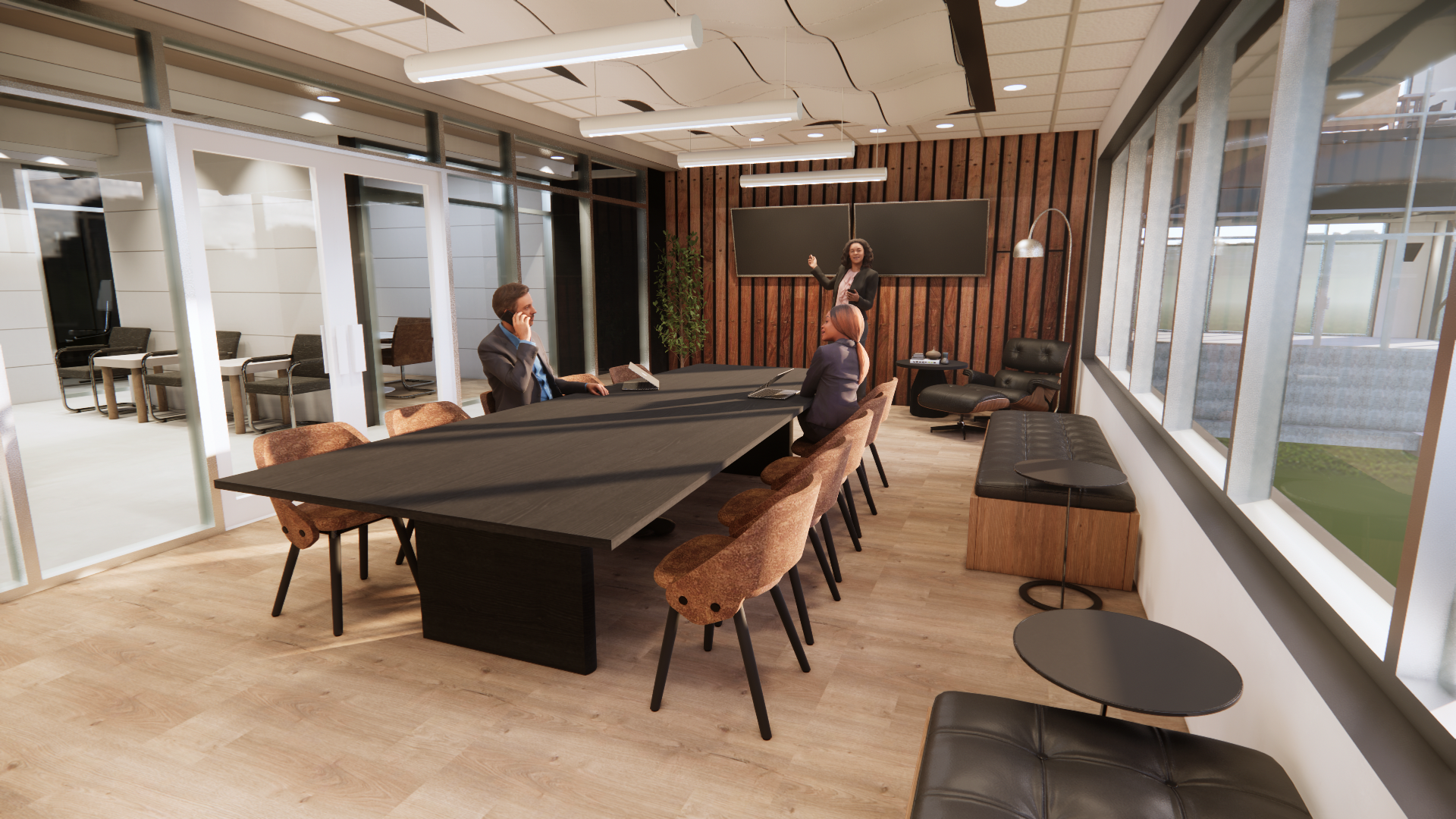 Law office conference room