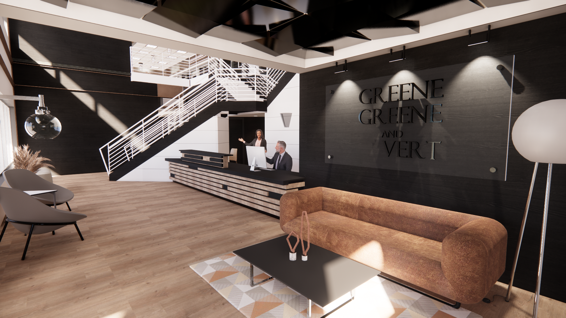 Law office lobby