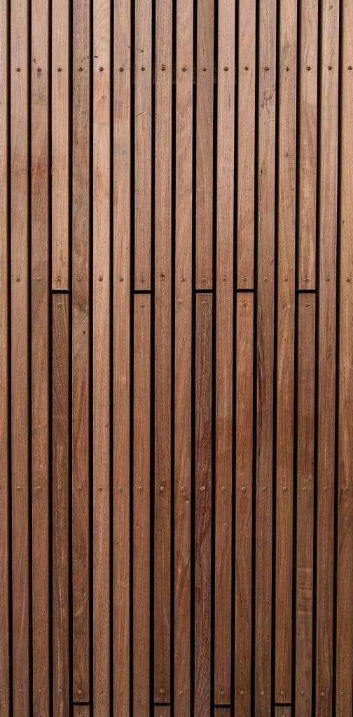 Bamboo wall planks