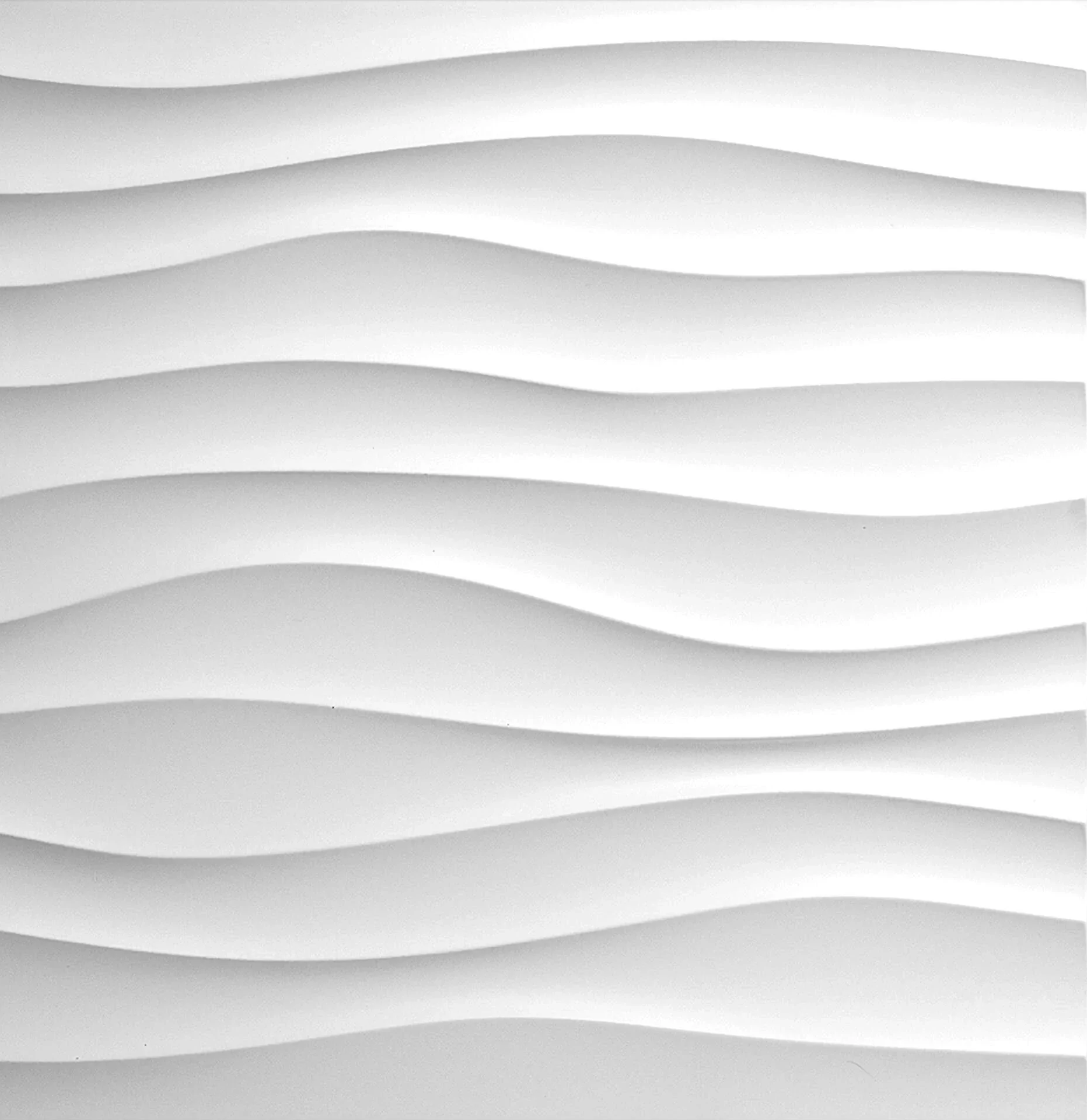 White waves wallpaper