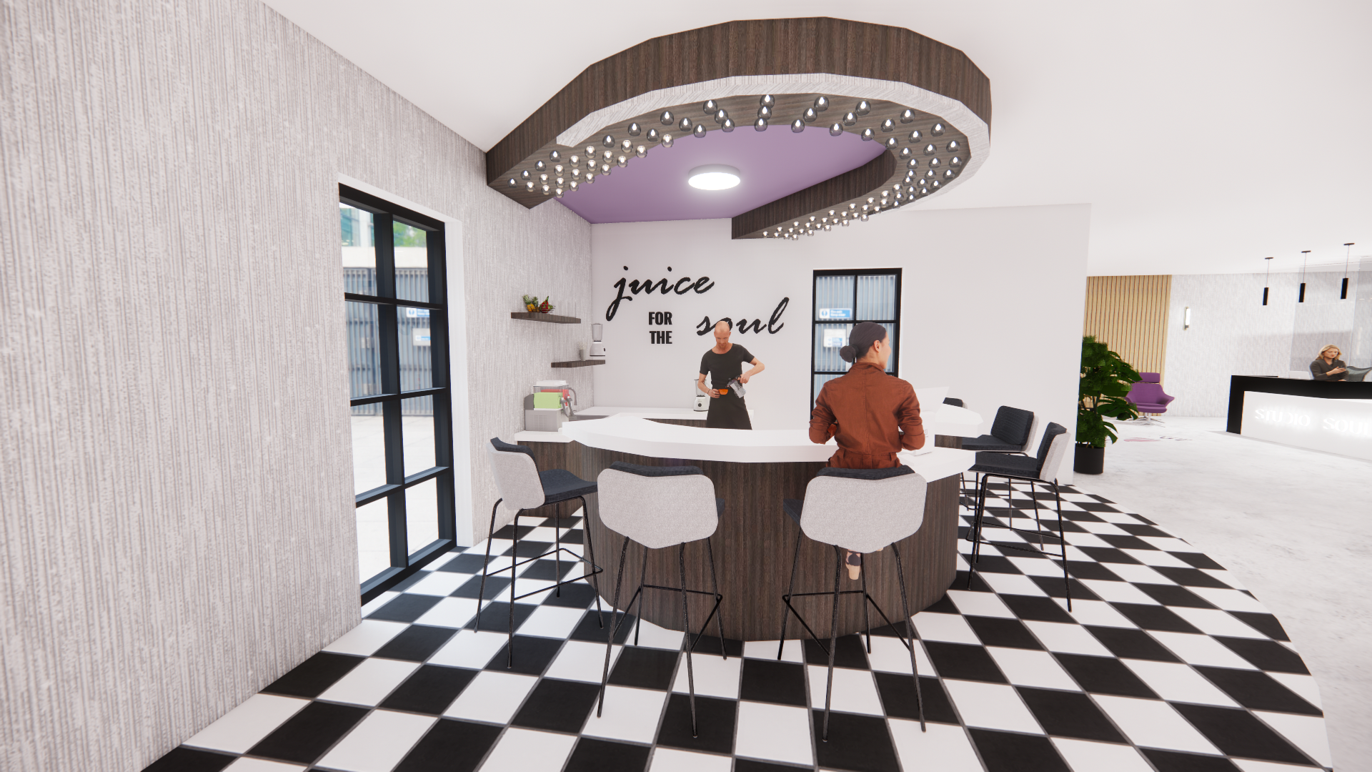 Studio soul juice bar
